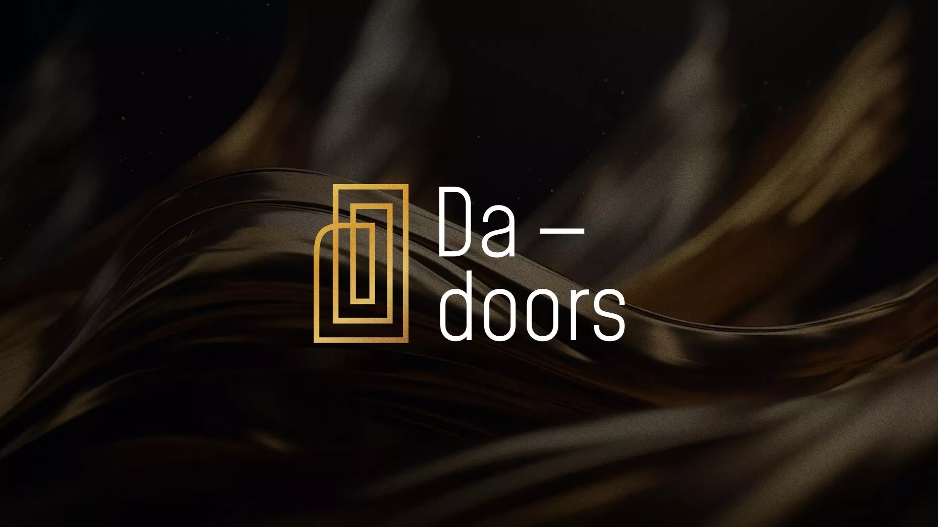 Разработка логотипа для компании «DA-DOORS» в Ирбите